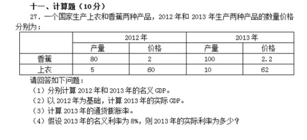 2015年中央财经大学801经济学考研真题,中央财经大学经济学,中央财经大学,经济学,第4张