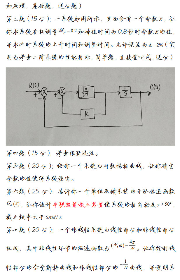 2018年上海交通大学816自动控制理论考研真题,上海交通大学自动控制理论,上海交通大学,自动控制理论,第2张