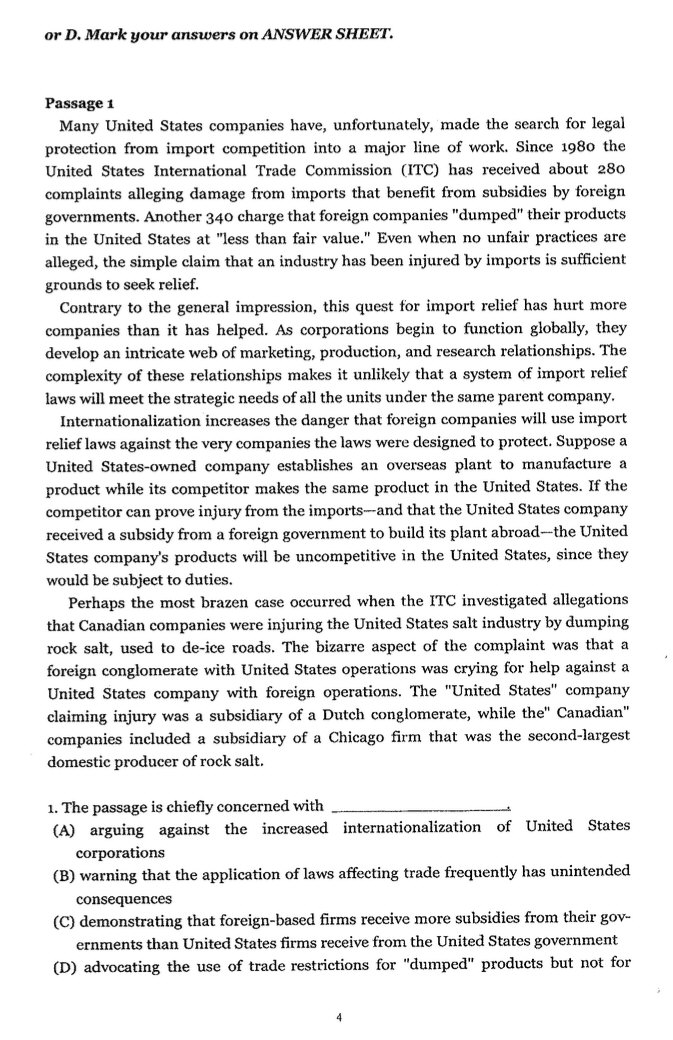 2011年对外经济贸易大学211翻译硕士英语考研真题及答案,对外经济贸易大学翻译硕士英语,对外经济贸易大学,翻译硕士英语,第4张