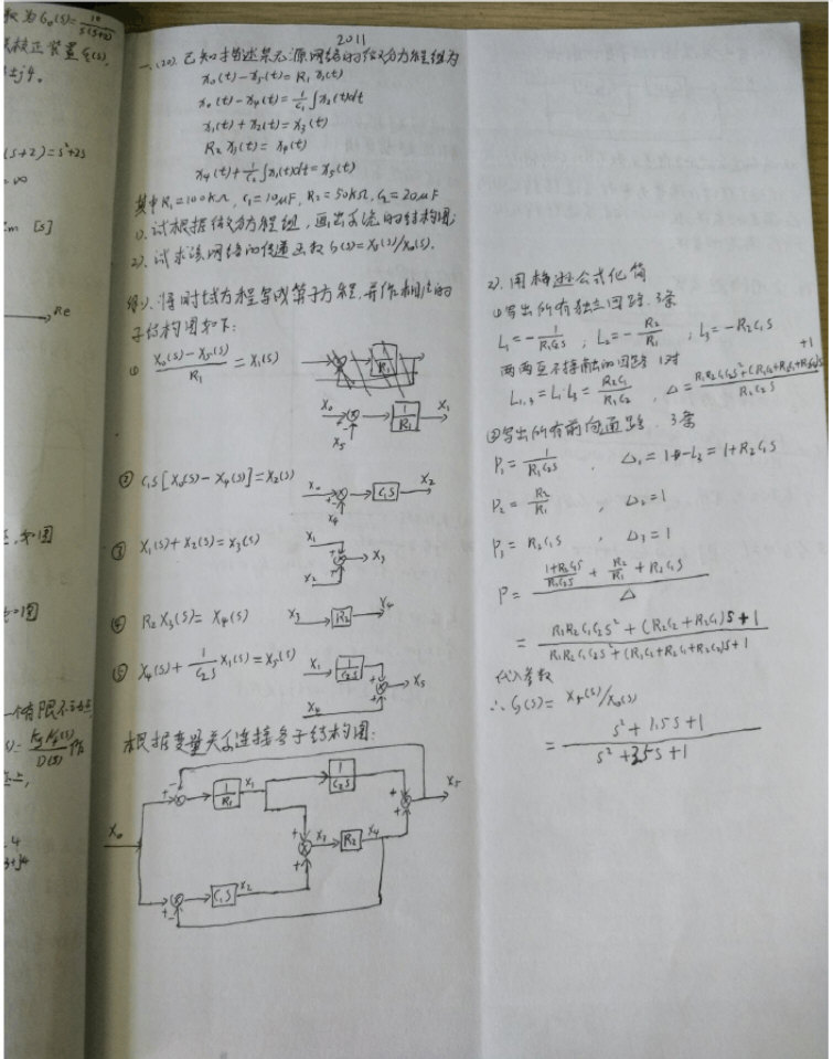 2011年北京工业大学自动控制原理考研真题及答案,北京工业大学自动控制原理,北京工业大学,自动控制原理,第2张