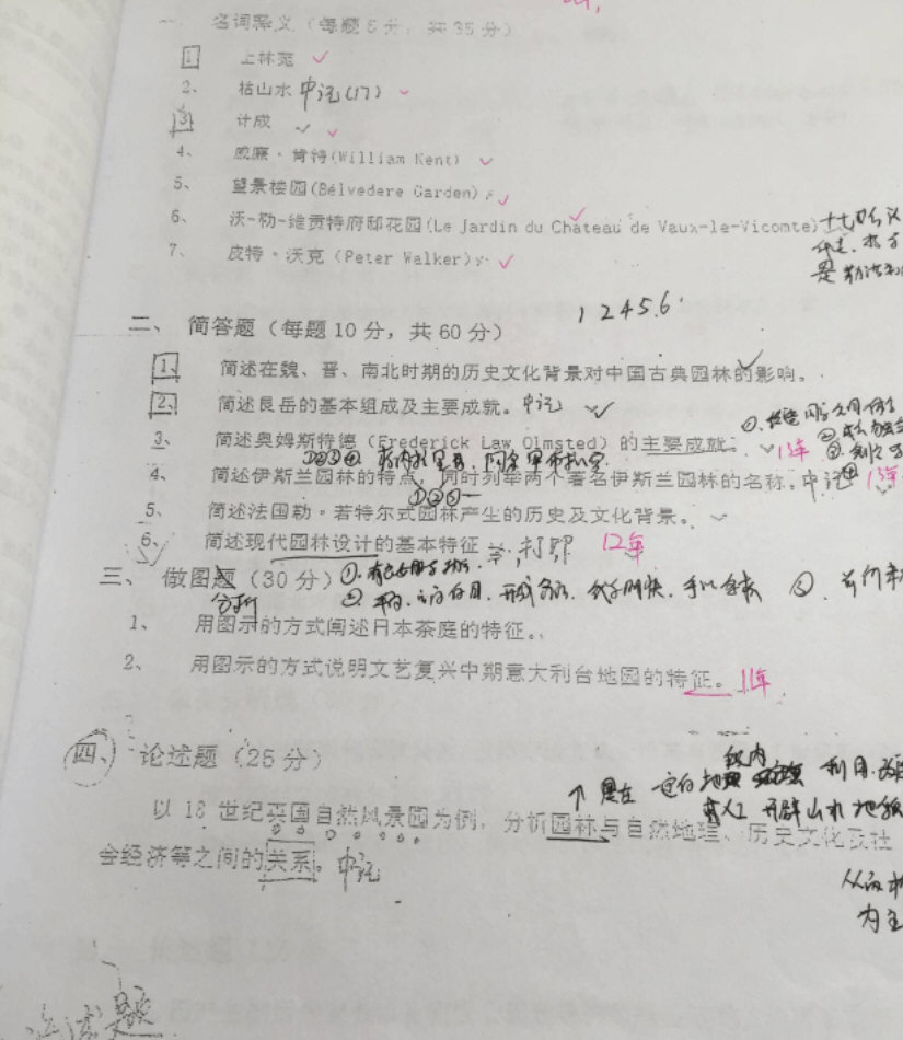 2014年重庆大学344风景园林基础考研真题,重庆大学风景园林基础,重庆大学,风景园林基础,第5张