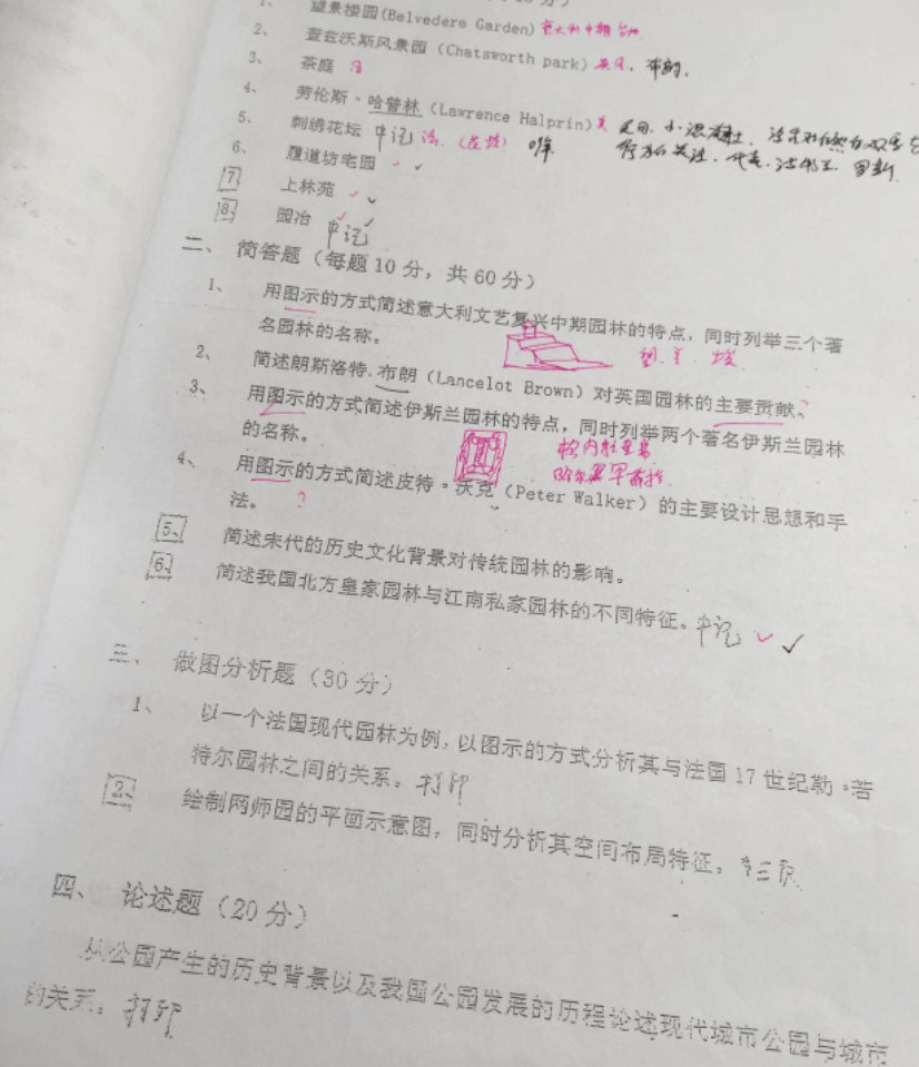 2014年重庆大学344风景园林基础考研真题,重庆大学风景园林基础,重庆大学,风景园林基础,第4张