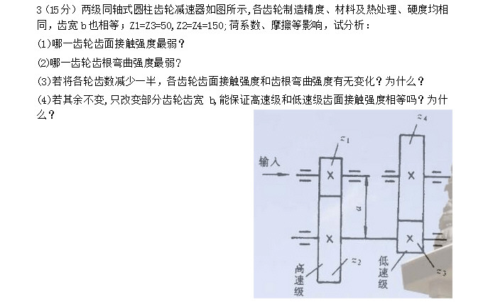 2008年同济大学机械设计考研真题,同济大学机械设计,同济大学,机械设计,第3张