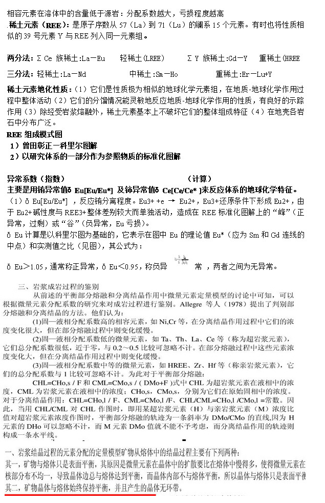 中国矿业大学地球化学考点,中国矿业大学,参考笔记,第4张