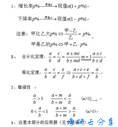 MBA联考数学公式-乘法公式与因式分解,第1张