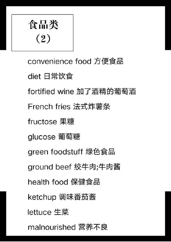 刘一男：阅读背景词汇-食品专业类,刘一男,第3张