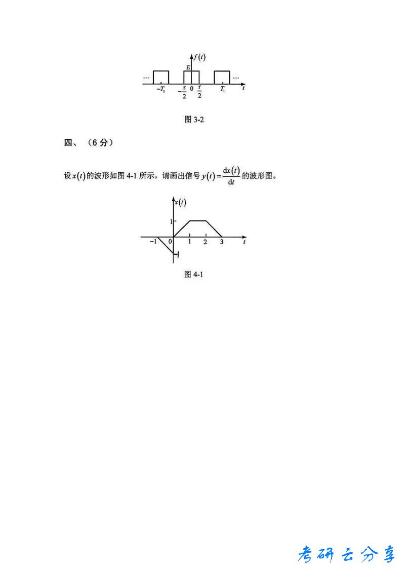 2019年北京邮电大学801信号与系统考研真题答案解析,北京邮电大学信号与系统,北京邮电大学,信号与系统,第4张