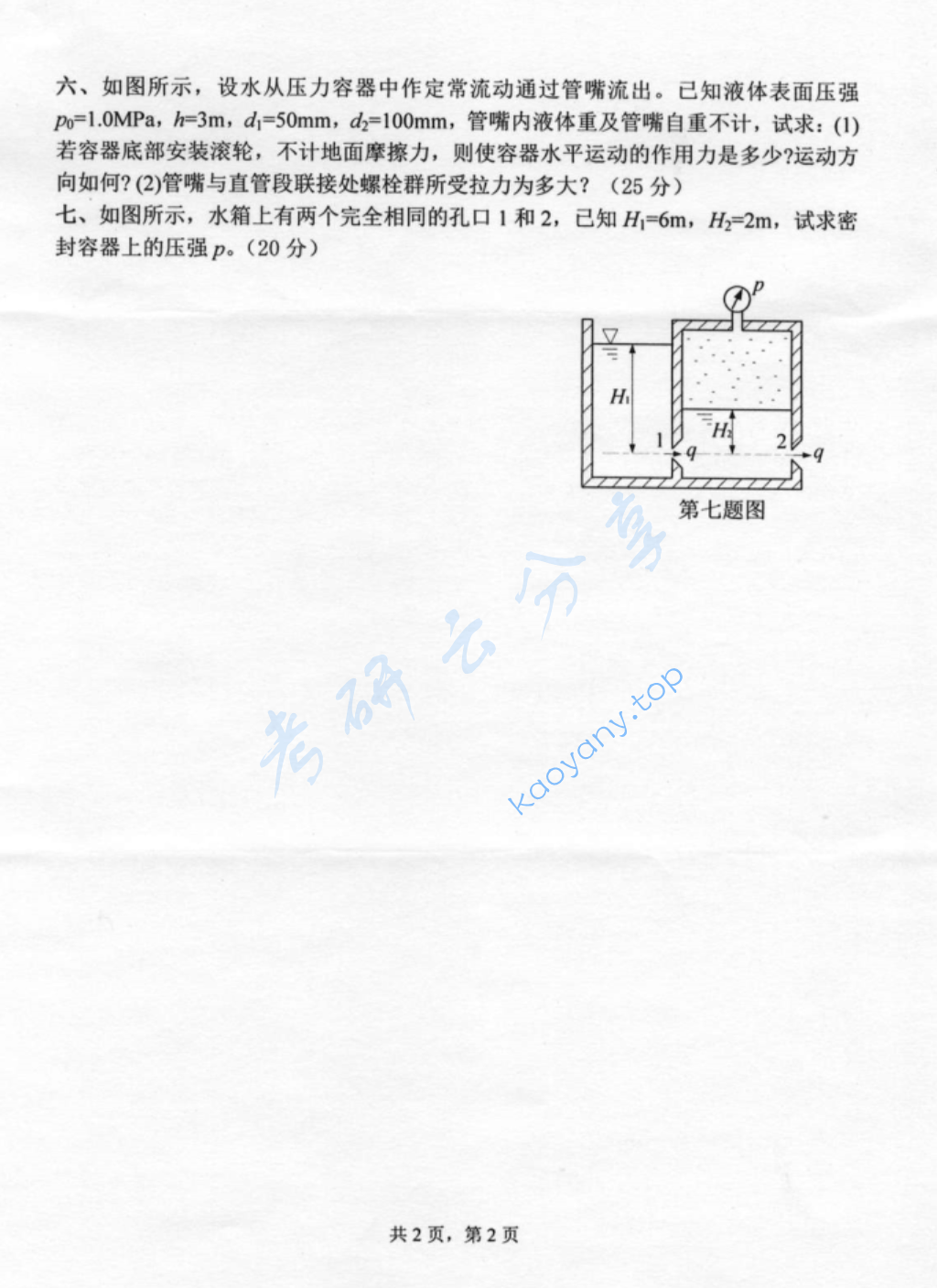 2015年燕山大学825工程流体力学考研真题,image.png,燕山大学工程流体力学,燕山大学,工程流体力学,第2张