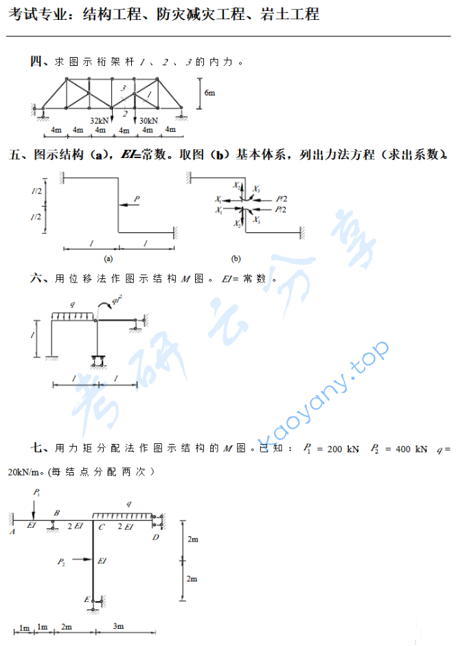 2012年北京建筑大学结构力学考研真题及答案,北京建筑大学结构力学,北京建筑大学,结构力学,第4张 2012年北京建筑大学结构力学考研真题及答案,image.png,北京建筑大学结构力学,北京建筑大学,结构力学,第4张