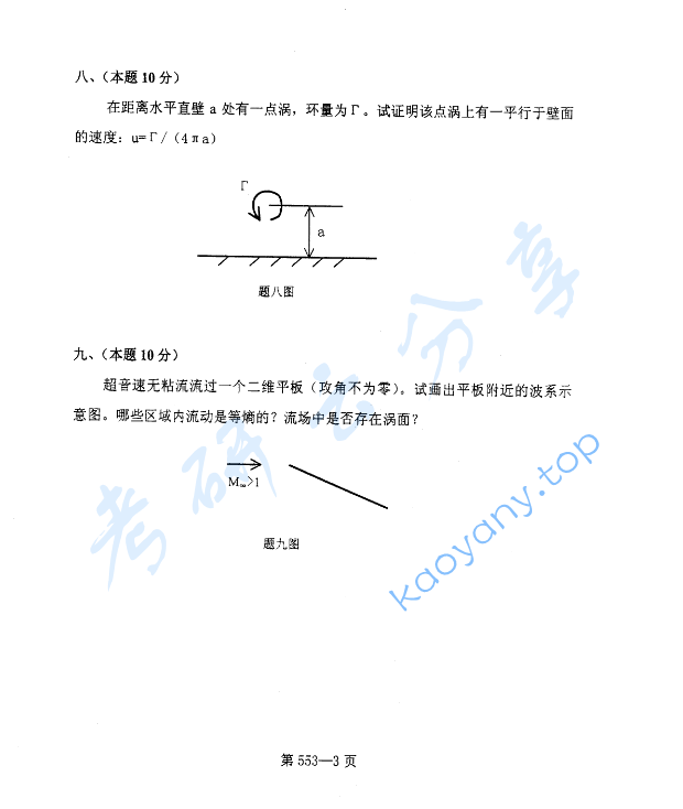 2002年北京航空航天大学553流体力学考研真题,image.png,北京航空航天大学流体力学,北京航空航天大学,流体力学,第3张