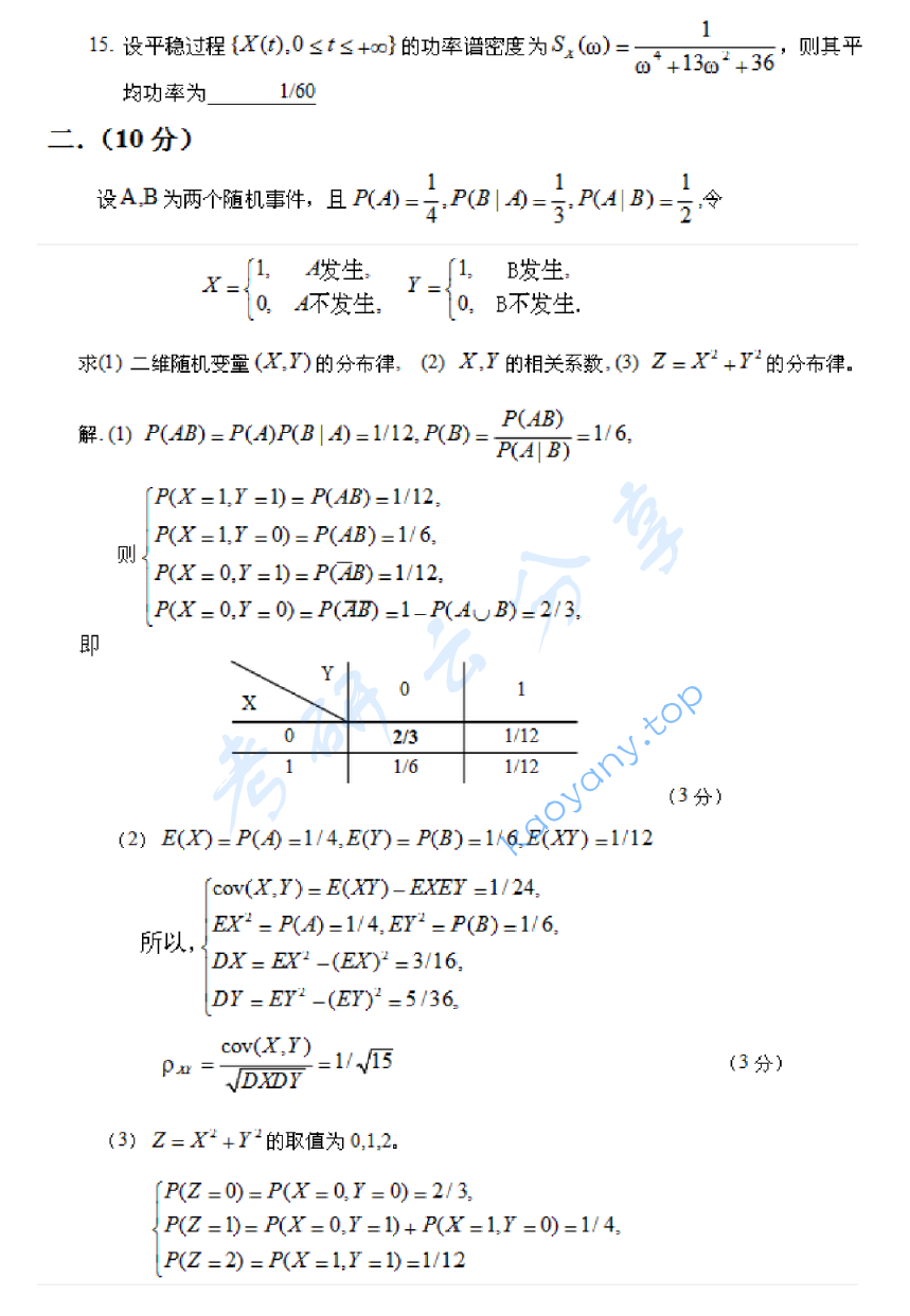 2010年北京邮电大学811概率论考研真题,image.png,北京邮电大学概率论,北京邮电大学,概率论,第3张