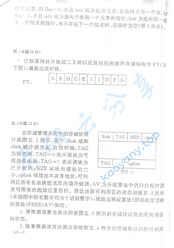 1993年北京航空航天大学423数据结构考研真题,image.png,北京航空航天大学数据结构,北京航空航天大学,数据结构,第2张