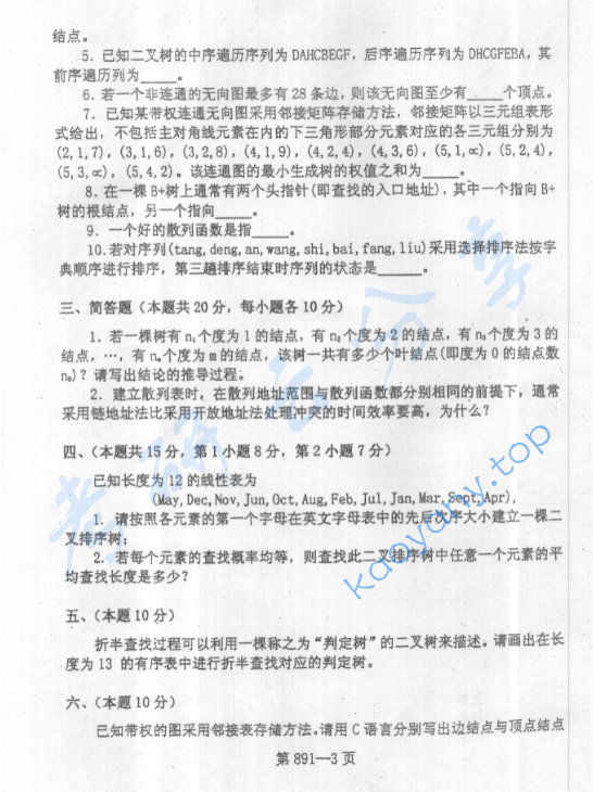 2004年北京航空航天大学891数据结构与程序设计考研真题,image.png,北京航空航天大学数据结构与程序设计,北京航空航天大学,数据结构与程序设计,第3张