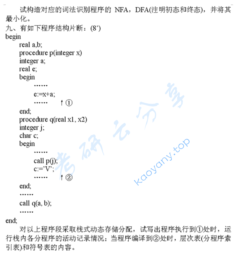 2001年北京航空航天大学数理逻辑与编译原理考研真题,image.png,北京航空航天大学数理逻辑与编译原理,北京航空航天大学,数理逻辑与编译原理,第2张