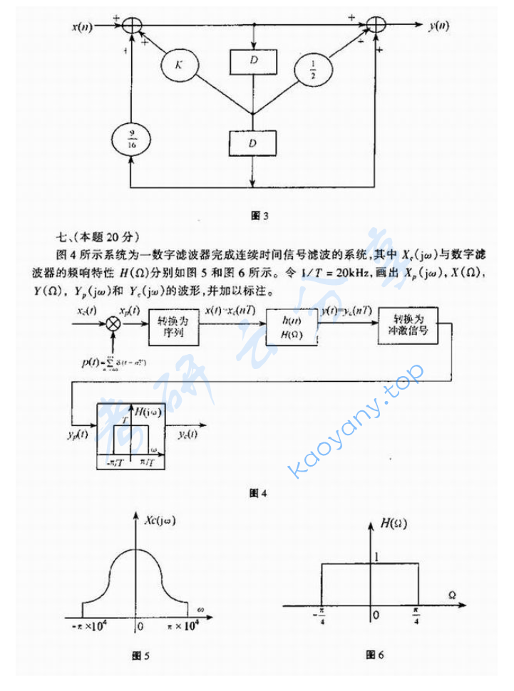 2001年北京航空航天大学信号与系统考研真题,image.png,北京航空航天大学信号与系统,北京航空航天大学,信号与系统,第3张
