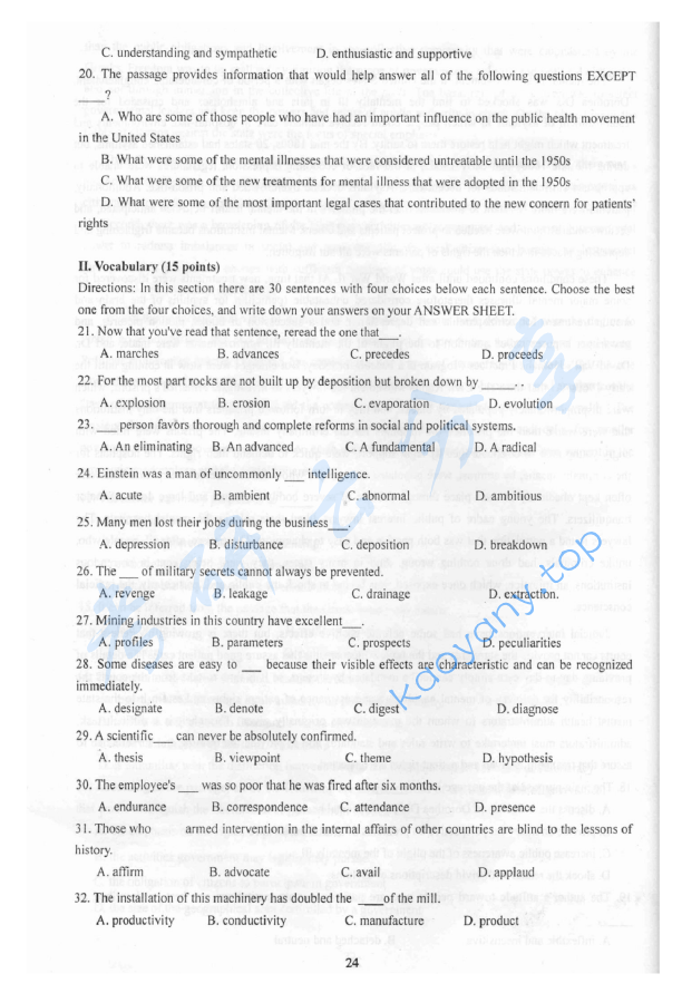 2007年华北电力大学（北京）基础英语考研真题,image.png,华北电力大学基础英语,华北电力大学,基础英语,第8张