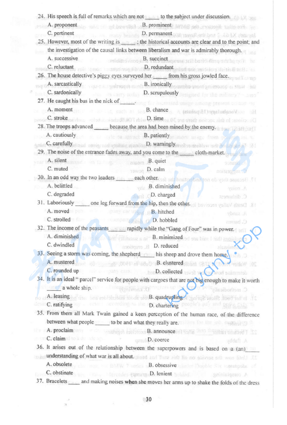 2005年华北电力大学（北京）310基础英语考研真题,image.png,华北电力大学基础英语,华北电力大学,基础英语,第9张