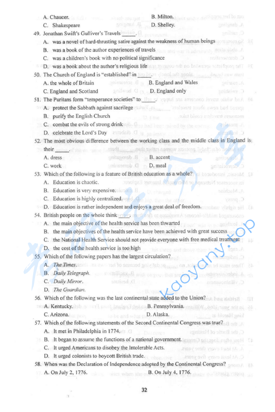 2005年华北电力大学（北京）310基础英语考研真题,image.png,华北电力大学基础英语,华北电力大学,基础英语,第11张