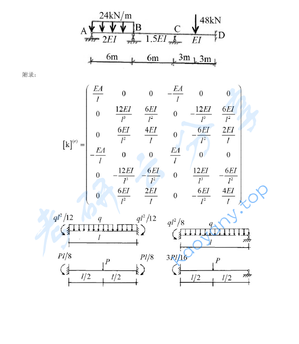 2008年西安建筑科技大学802结构力学考研真题,image.png,西安建筑科技大学结构力学,西安建筑科技大学,结构力学,第4张