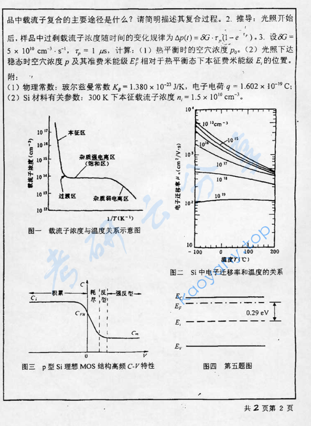 2000年北京工业大学432半导体物理考研真题,image.png,北京工业大学半导体物理,北京工业大学,半导体物理,第2张