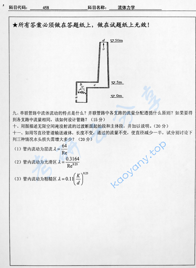 2005年北京工业大学458流体力学考研真题,image.png,北京工业大学流体力学,北京工业大学,流体力学,第3张