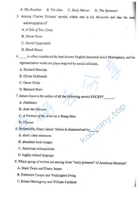 2006年北京航空航天大学821综合英语考研真题,image.png,北京航空航天大学综合英语,北京航空航天大学,综合英语,第4张