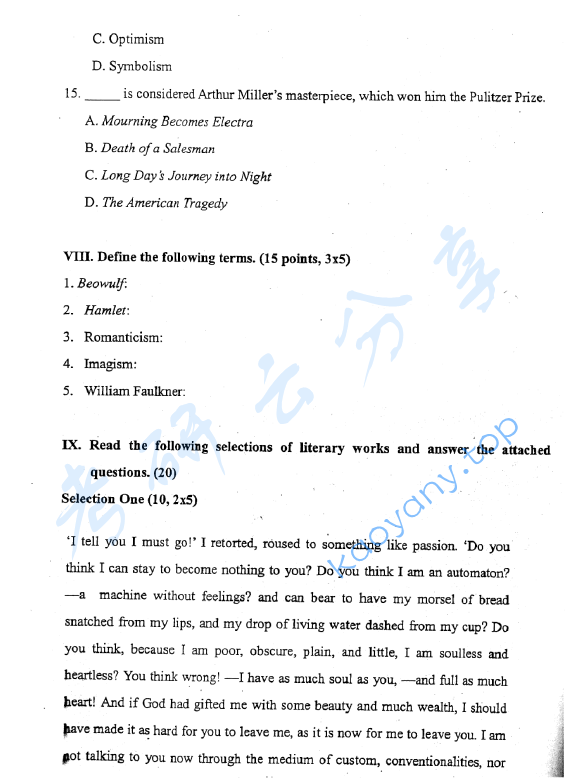 2006年北京航空航天大学821综合英语考研真题,image.png,北京航空航天大学综合英语,北京航空航天大学,综合英语,第6张