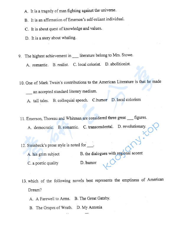 2004年北京航空航天大学821综合英语考研真题,image.png,北京航空航天大学综合英语,北京航空航天大学,综合英语,第5张