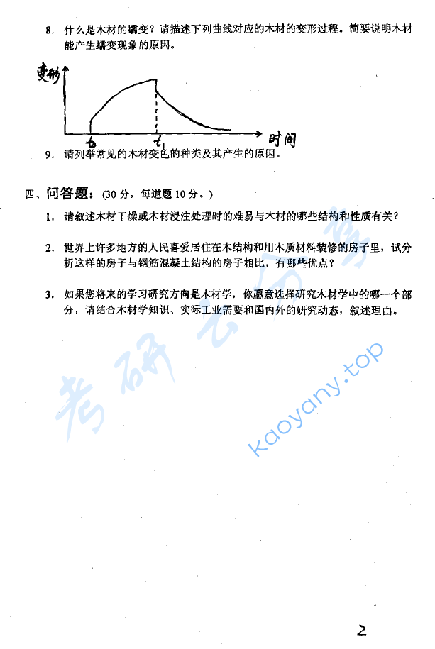 2002年北京林业大学木材学考研真题,image.png,北京林业大学木材学,北京林业大学,木材学,第2张