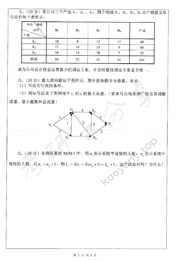 2012年深圳大学828运筹学考研真题.rar,深圳大学运筹学,深圳大学,运筹学,第3张