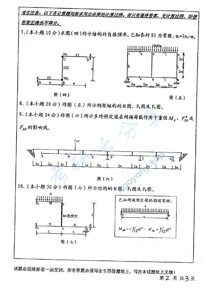 2009年中国矿业大学（徐州）812结构力学考研真题,image.png,中国矿业大学结构力学,中国矿业大学,结构力学,第2张