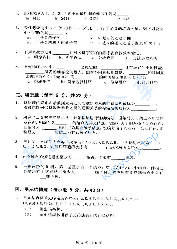 2013年杭州电子科技大学851数据结构考研真题,image.png,杭州电子科技大学数据结构,杭州电子科技大学,数据结构,第2张