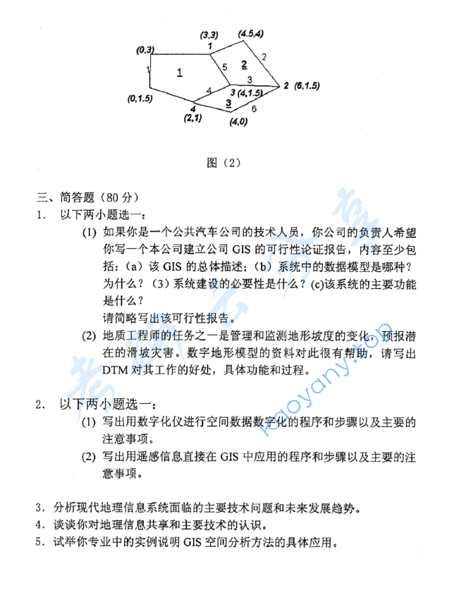 2004年北京师范大学地理信息系统考研真题,image.png,北京师范大学地理信息系统,北京师范大学,地理信息系统,第2张