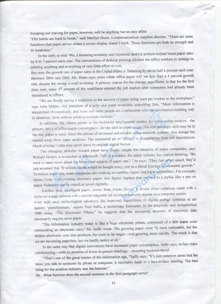 2016年上海海事大学综合英语考研真题,上海海事大学综合英语,上海海事大学,综合英语,第12张