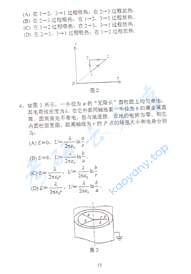2006年北京邮电大学物理学考研真题,北京邮电大学物理学,北京邮电大学,物理学,第2张