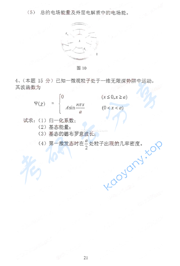 2006年北京邮电大学物理学考研真题,北京邮电大学物理学,北京邮电大学,物理学,第8张
