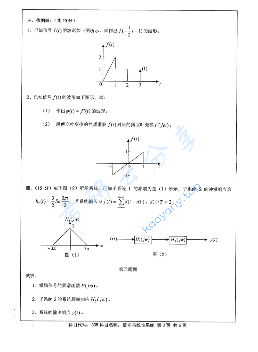 2012年江苏大学信号与线性系统考研真题,image.png,江苏大学信号与线性系统,江苏大学,信号与线性系统,第3张
