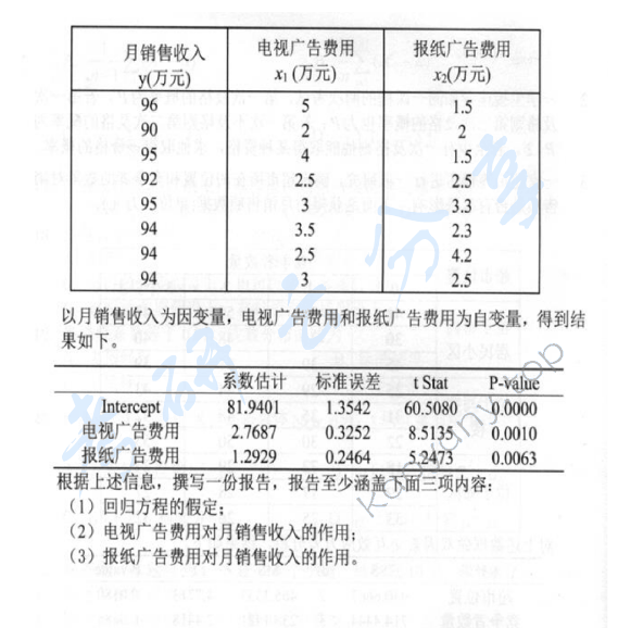 2013年中央财经大学432统计学考研真题,中央财经大学统计学,中央财经大学,统计学,第5张