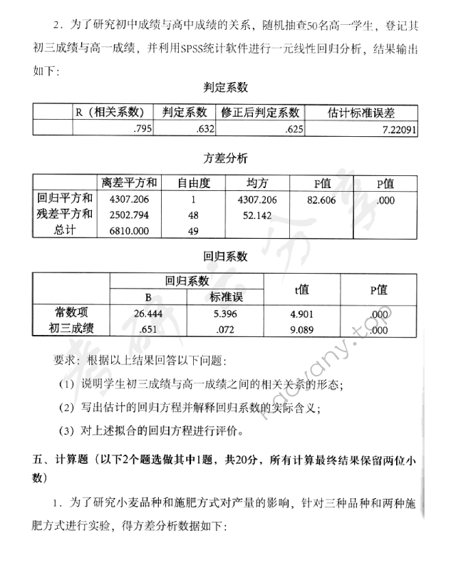 2013年首都经济贸易大学432统计学考研真题,首都经济贸易大学统计学,首都经济贸易大学,统计学,首都经济贸易大学统计学考研真题,第6张