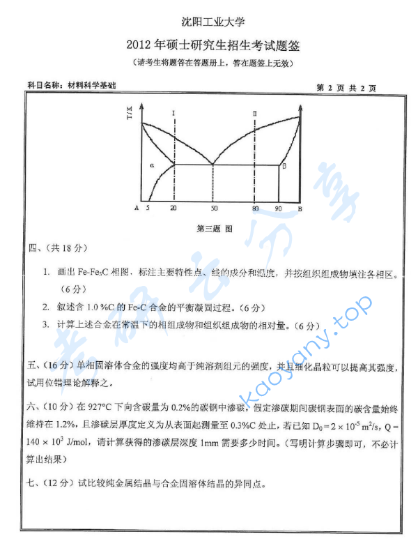 2012年沈阳工业大学803材料科学基础考研真题,image.png,沈阳工业大学材料科学基础,沈阳工业大学,材料科学基础,第2张