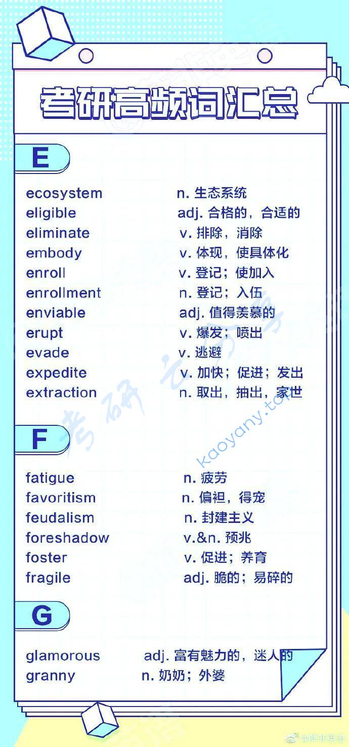 薛非：英语高频词汇,薛非,第3张