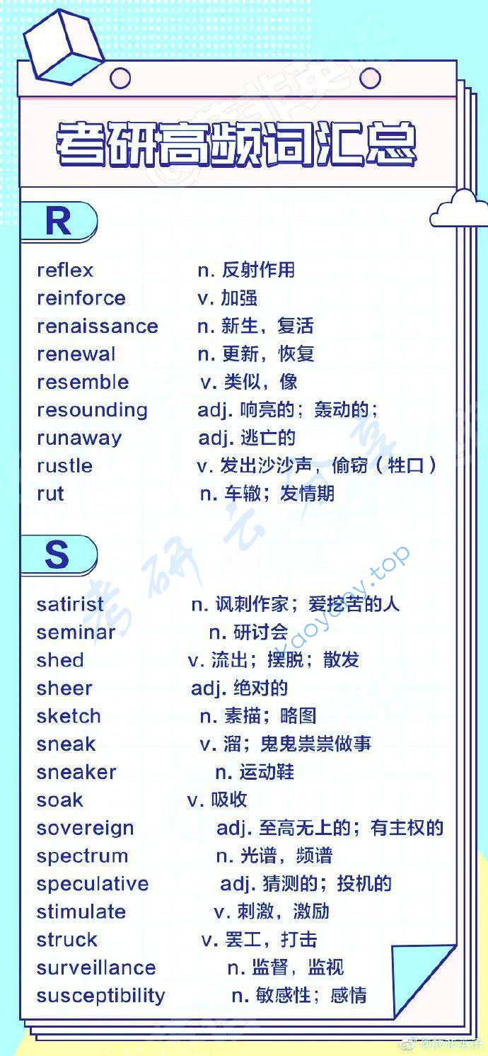 薛非：英语高频词汇,薛非,第7张