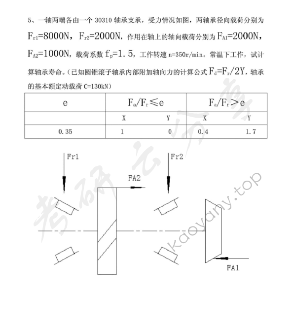 2011年同济大学机械设计考研真题,同济大学机械设计,同济大学,机械设计,第6张