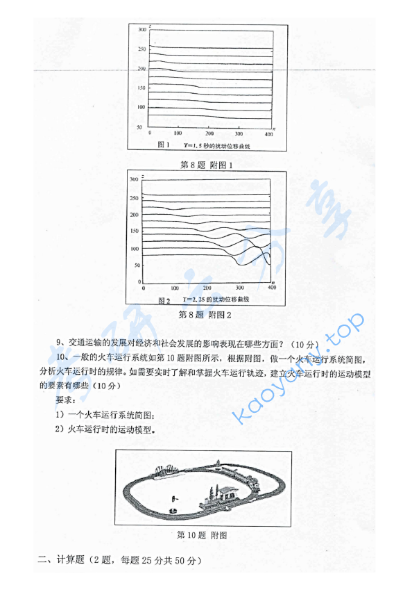 2012年上海海事大学802交通运输工程导论考研真题,上海海事大学交通运输工程导论,上海海事大学,交通运输工程导论,第2张