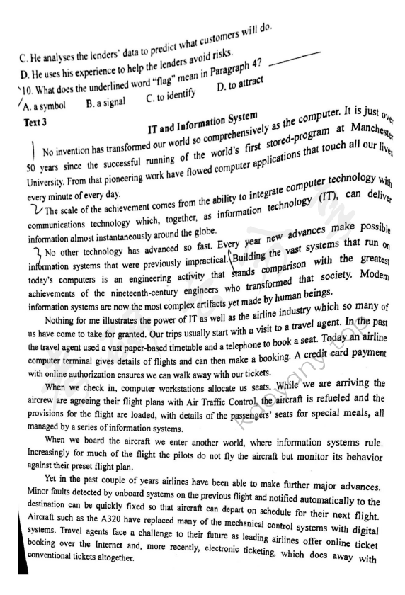2017年江西财经大学617综合英语考研真题,江西师范大学综合英语,江西师范大学,综合英语,第4张