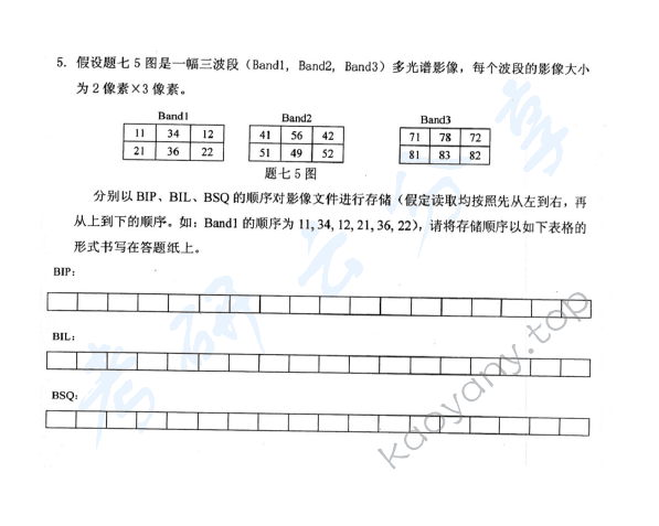 2018年北京航空航天大学872摄影测量与遥感综合考研真题,北京航空航天大学摄影测量与遥感综合,北京航空航天大学,摄影测量与遥感综合,第5张