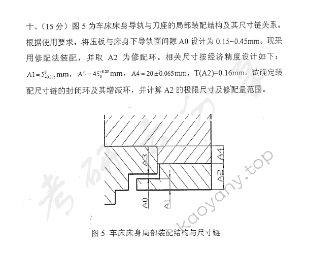 2011年东华大学814机械制造技术基础考研真题,东华大学机械制造技术基础,东华大学,机械制造技术基础,第6张