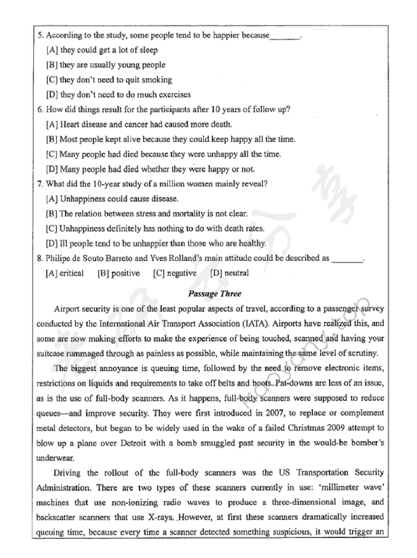 2017年扬州大学211翻译硕士英语考研真题,扬州大学翻译硕士英语,扬州大学,翻译硕士英语,第23张
