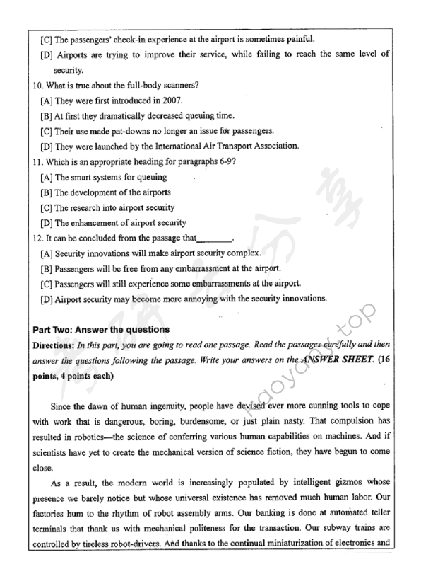 2017年扬州大学211翻译硕士英语考研真题,扬州大学翻译硕士英语,扬州大学,翻译硕士英语,第24张
