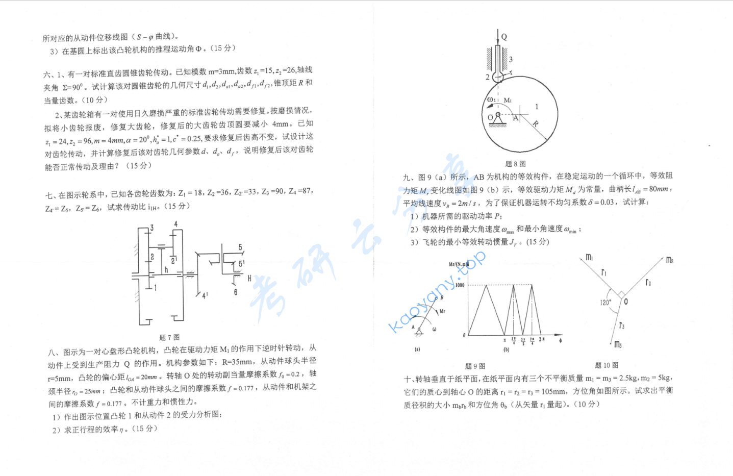 2016年南京理工大学812机械原理考研真题.pdf,image.png,南京理工大学机械原理,南京理工大学,机械原理,第2张